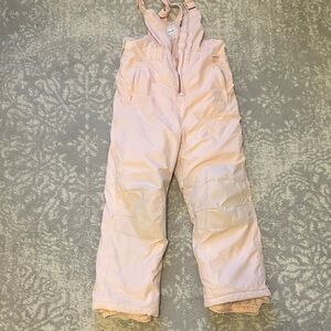 Amazon Essentials Light Pink Kids Overalls